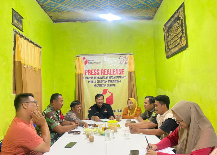 Panwaslu Kecamatan Cilebar Imbau ASN, Kades dan Aparatur Desa Jaga Netralitas Pemilu 2024