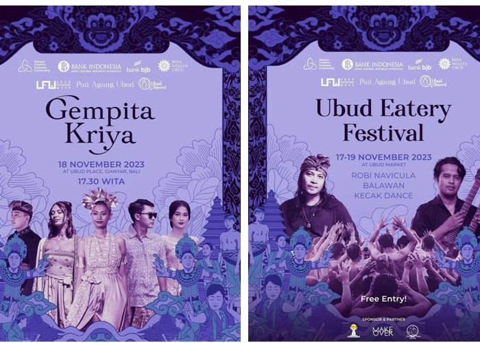 Dongkrak Budaya Nusantara, Bank BJB Dukung Penuh Gelaran Gempita Kriya dan Ubud Eatery Festival