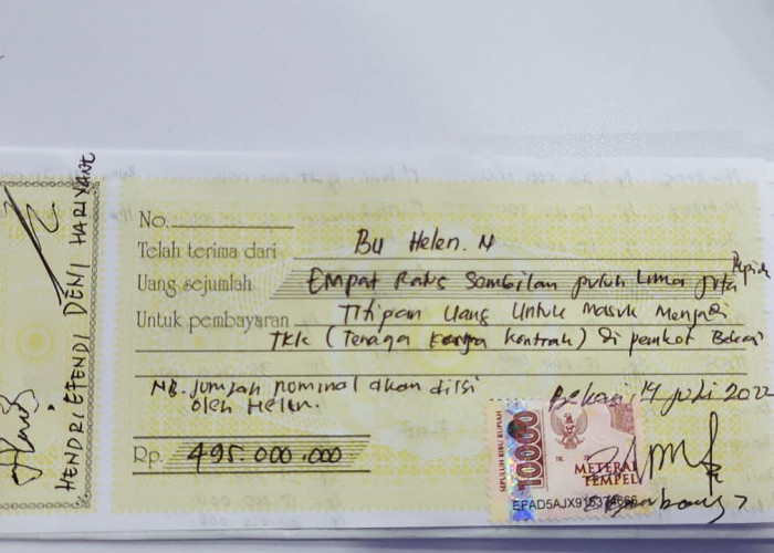 Ngeri! Uang Korban Penipuan Jadi TKK Catut Nama Parpol di Kota Bekasi Tembus Rp495 Juta