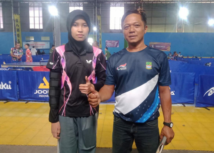 Bikin Bangga, Atlet Tenis Meja Bekasi Tundukan Runner Up ASEAN Paragames 2022