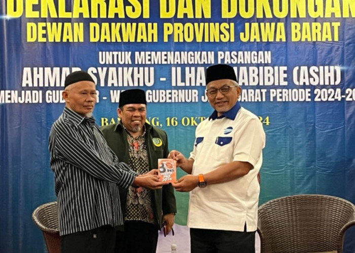 Punya Visi Misi Jelas Majukan Provinsi Jabar, DDII Jawa Barat Deklarasi Dukung Pasangan ASIH