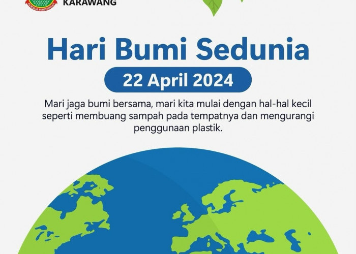 Bapenda Karawang Mengucapkan Selamat Hari Bumi Sedunia