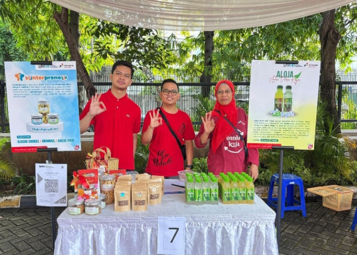 Mitra Binaan dari Pertamina Patra Niaga Regional JBB Turut Meriahkan Bazaar UMKM di Sunter Jaya