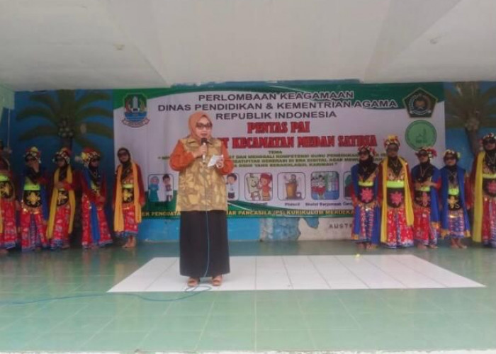 400 Siswa di Kecamatan Medan Satria Ikuti kegiatan PAI