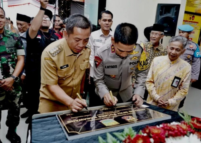 DPRD Karawang Apresiasi Peresmian Gedung SPKT Polres Karawang