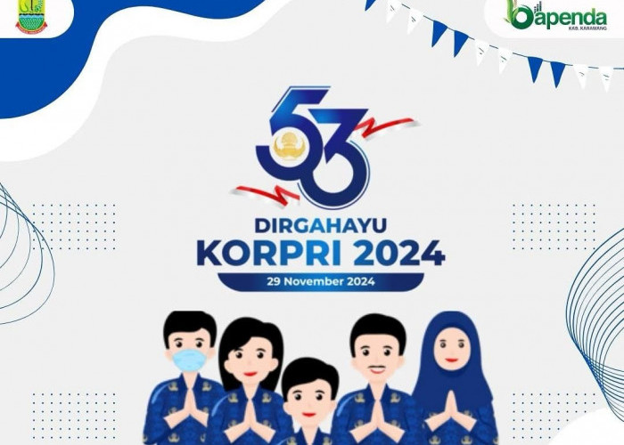 Bapenda Karawang Sampaikan Ucapan Selamat Hari KORPRI ke-53