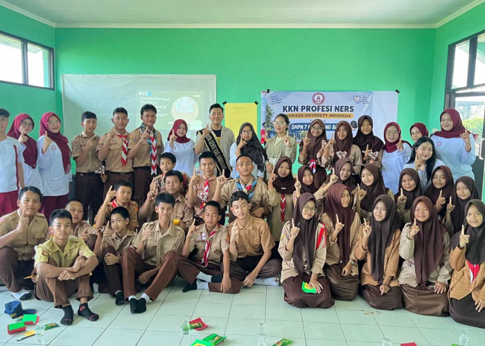 Dorong Remaja Berdaya, Mahasiswa KKN Ners Horizon dan Duta GenRe Karawang Gelar Edukasi