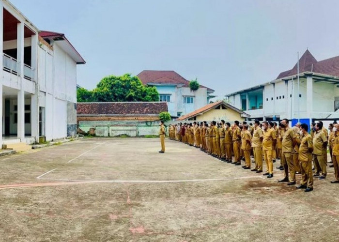 Bapenda Karawang Gelar Apel Hari Kesadaran Nasional