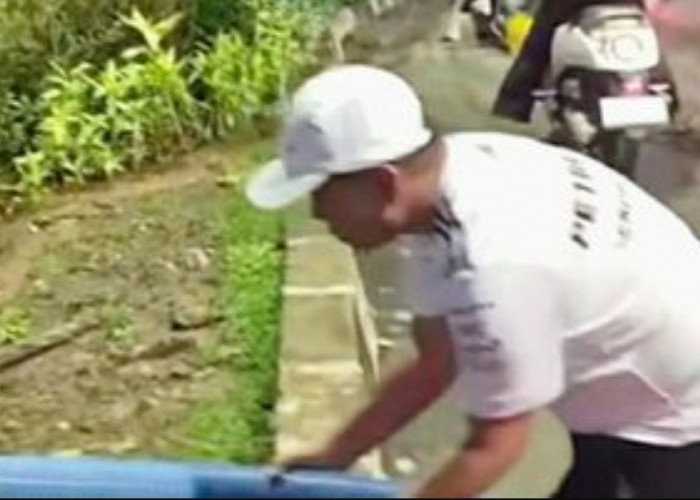 Banjir di Terowongan Gonggo Karawang Akhirnya Bisa Dilalui Usai Bupati Turun Tangan