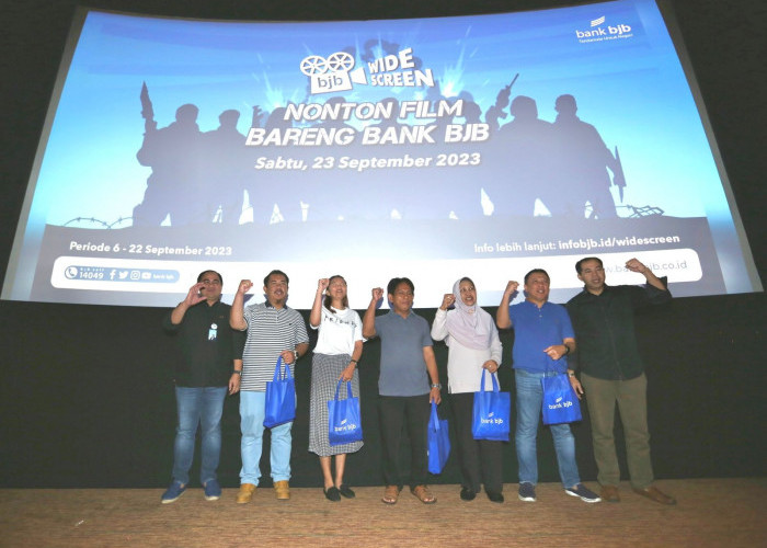 bjb WideScreen Expendables 4 di Gandaria City Jakarta Disambut Meriah Nasabah bank bjb