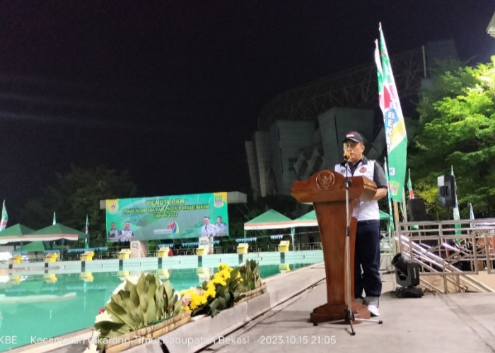 Porkab Bekasi Resmi Ditutup, Sekda: Ini Jadi Event Olahraga Dua Tahunan