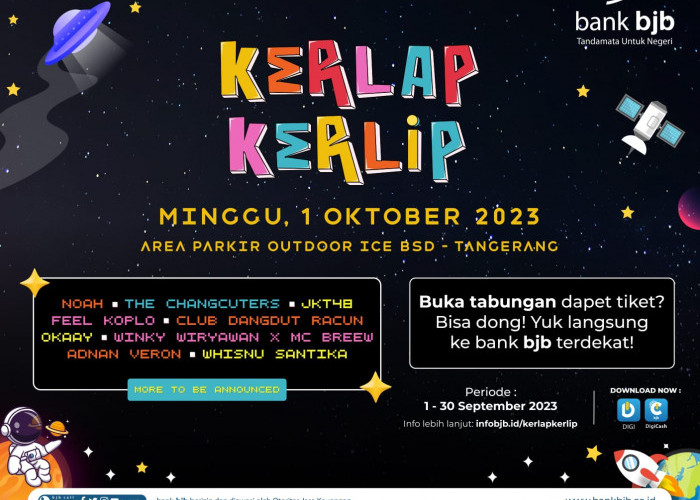 Bank bjb Fasilitasi Akses Tiket VIP Kerlap Kerlip Festival 2023 dengan Mudah