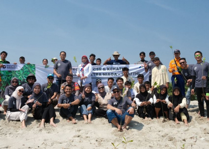 Pertamina Patra Niaga Regional JBB Tanam 500 Bibit Mangrove & Konservasi Terumbu Karang Pulau Untung Jawa