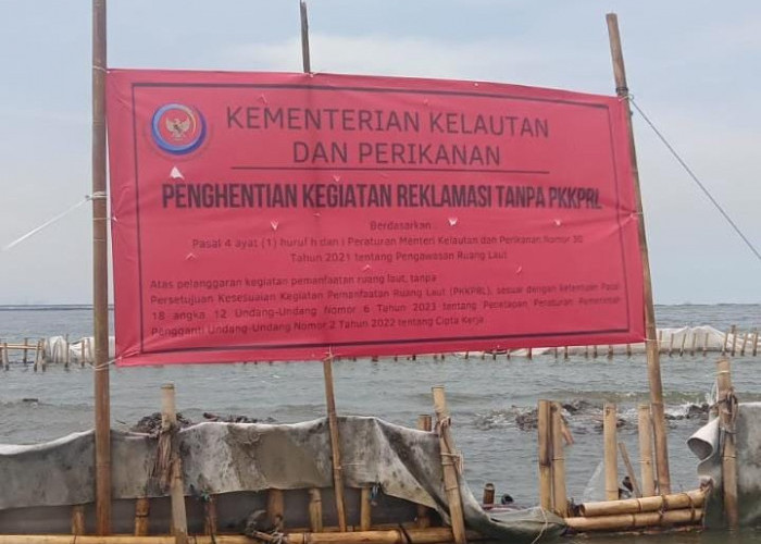 Polemik Pagar Laut di Tarumajaya Tanpa Izin, Diduga Langgar Regulasi Ruang Laut