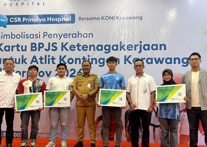 Primaya Hospital dan BPJS Ketenagakerjaan Lindungi 511 Atlet Karawang di Porprov 2026