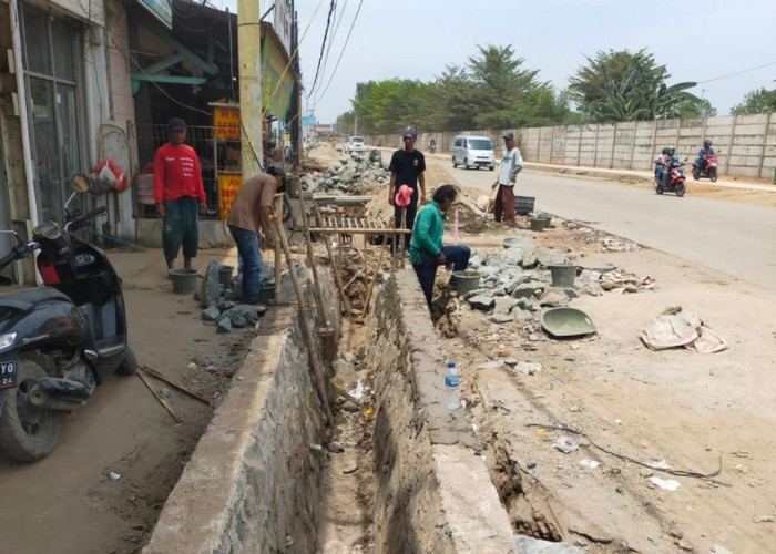 Drainase Baru di Cibarusah Akan Kurangi Genangan di Permukiman