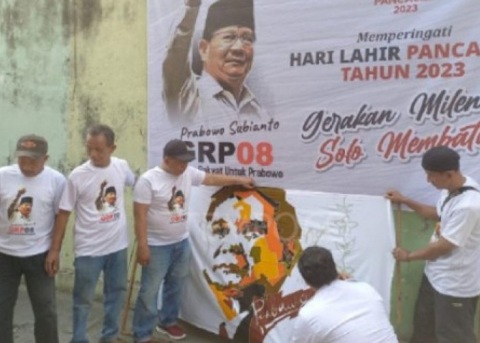 Relawan GRP 08 Deklarasikan Dukungan untuk Prabowo 