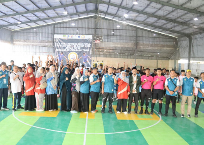 GSI Futsal KKG PJOK Cup III Resmi Bergulir, Ajang Unjuk Bakat Siswa SD/MI di Kecamatan Cikarang Timur