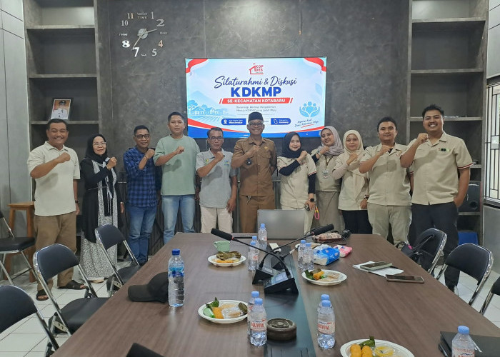Perkuat Sinergi Koperasi, Ketua dan Manajer KDMP Se-Kecamatan Kotabaru Gelar Silaturahmi dan Diskusi