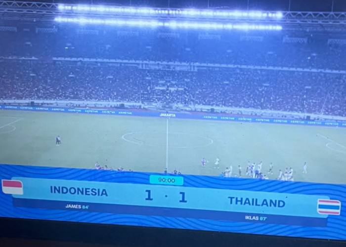 Thailand Bermain Dengan 10 Menit Sanron Iklas Gagalkan Indonesia Juara FIFA ASEAN Cup
