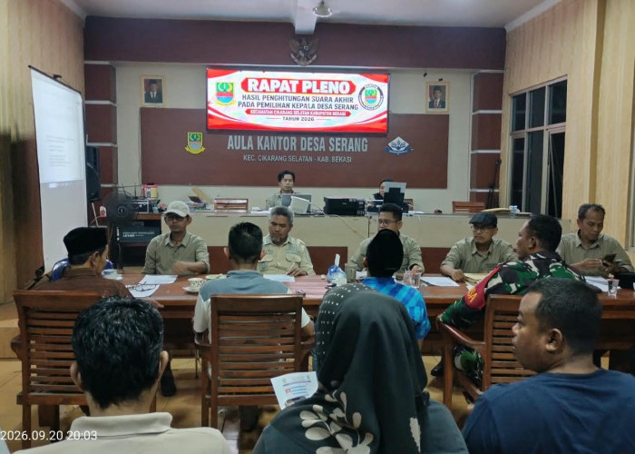 Petahana Irwan Handoko Terpilih Lagi Jadi Kepala Desa Serang Tiga Periode