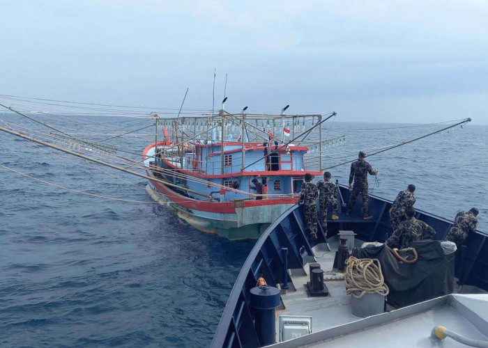 Langgar Ketentuan Operasional, 9 Kapal Ikan Indonesia Ditertibkan