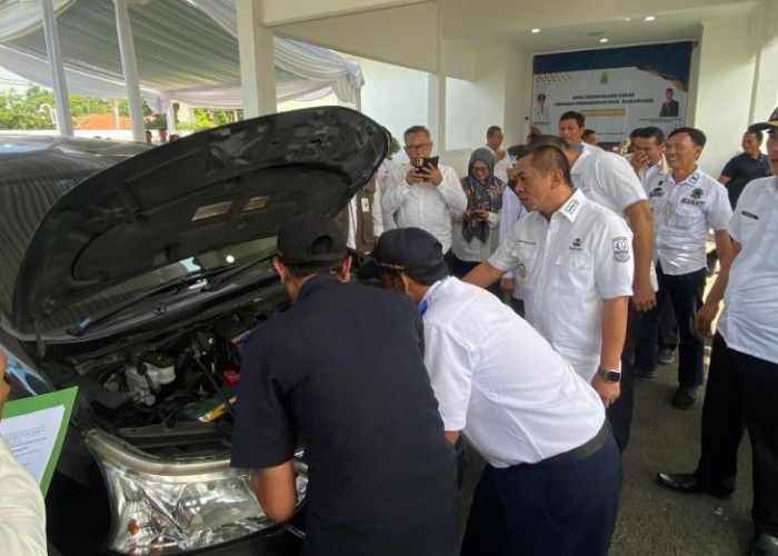 Bupati Karawang Kumpulkan Ribuan Kendaraan Dinas, Ini Misinya..