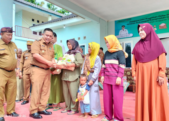 Jaga Kerawanan Pangan, Dinas Ketapang Gelar Pangan Murah