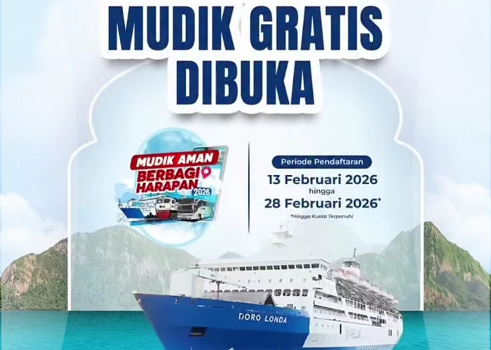 Program Mudik Gratis BUMN 2026 Resmi Dibuka, PELNI Siapkan 800 Tiket Kapal Laut