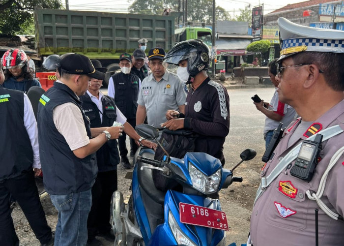 Ribuan Kendaraan Nunggak Pajak Terjaring Razia Samsat Karawang, 197 Pemilik Langsung Bayar di Tempat