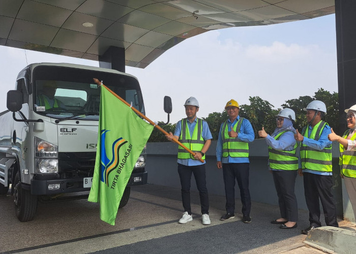 Dihibahi Mobil Tengki Bjb Syariah, Perumda Tirta Bhagasasi : Langsung Digunakan Bantu Krisis Air Bersih