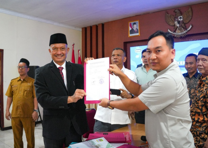 Resmi Mendaftar sebagai Bakal Calon Kepala Desa, Ranta Siap Bertarung di Pilkades Cibatu 