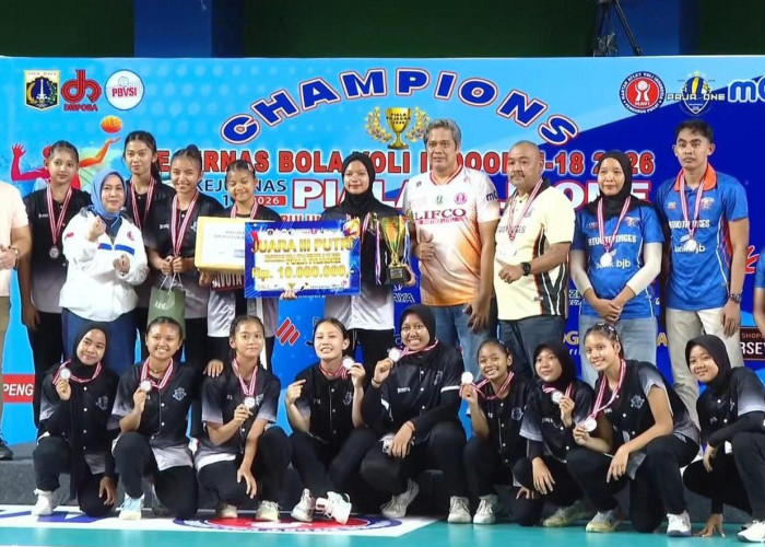 Keren! Bivota Inges Harumkan Karawang di Kancah Nasional, Raih Juara 3 Kejurnas Bola Voli Indoor U-18 2026