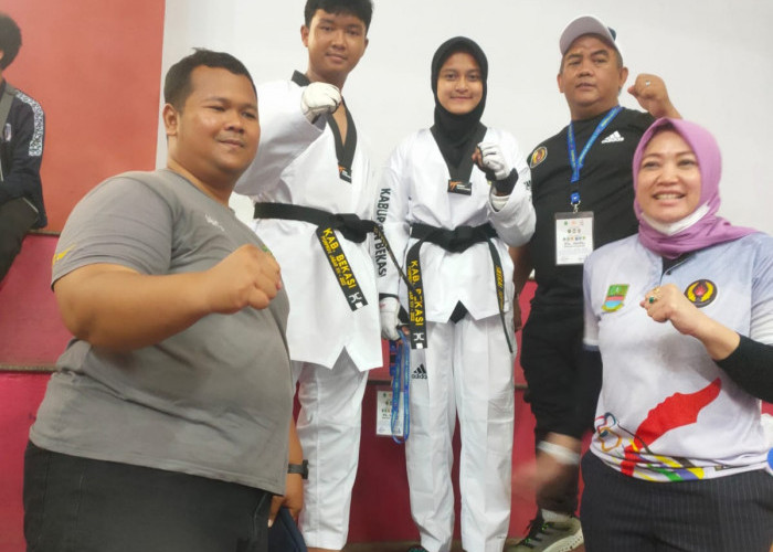 Sebelas Atlet Taekwondo Kabupaten Bekasi Berlaga Esok, Potensi Tiga Emas Bisa Diraih