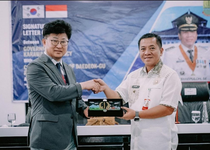 Datang ke Karawang, Wali Kota Asal Korea Bicara Kerja Sama Daerah dengan Bupati Aep