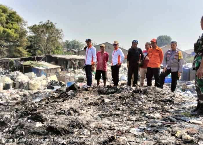 Diduga Mencemari Lingkungan, Pemdes Sukadami Cikarang Selatan Sidak TPS Ilegal, Ini Hasilnya 