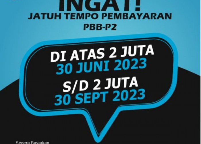 Bapenda Karawang Mengumumkan Jadwal Pembayaran PBB Wilayah Perkotaan dan Pedesaan