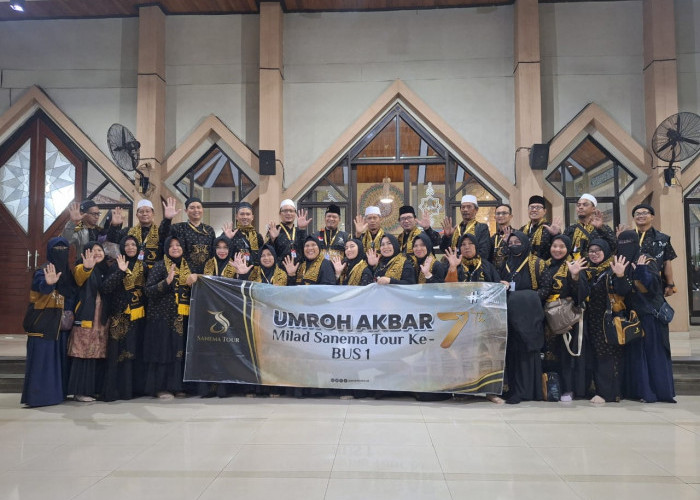 Sanema Tour Rayakan Milad ke-7, Berangkatkan Ratusan Jamaah Umrah dengan Harga Promo