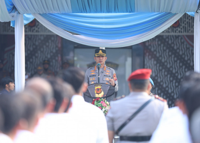 Sampaikan Aspirasi, Kapolres Karawang Imbau Masyarakat Jaga Kedamaian