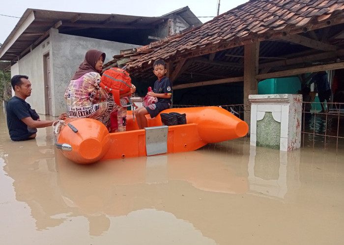 Karawang Mulai Dilanda Banjir, Ratusan Rumah di 2 Desa Terendam Luapan Sungai Cibeet