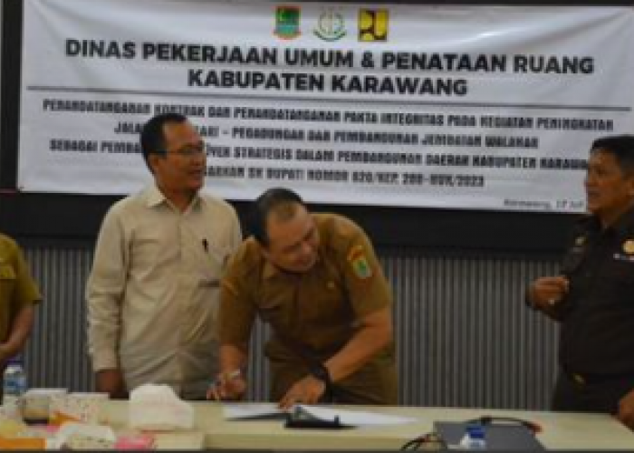 Jaksa Kawal Proyek Strategis Daerah di Kabupaten Karawang