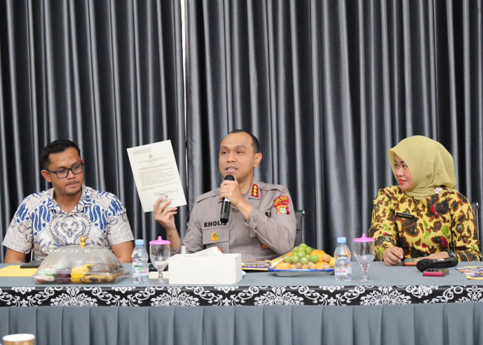 Polres Metro Bekasi Kota Bersama 98 Kepala SMA Perkuat Jaga Pelajar