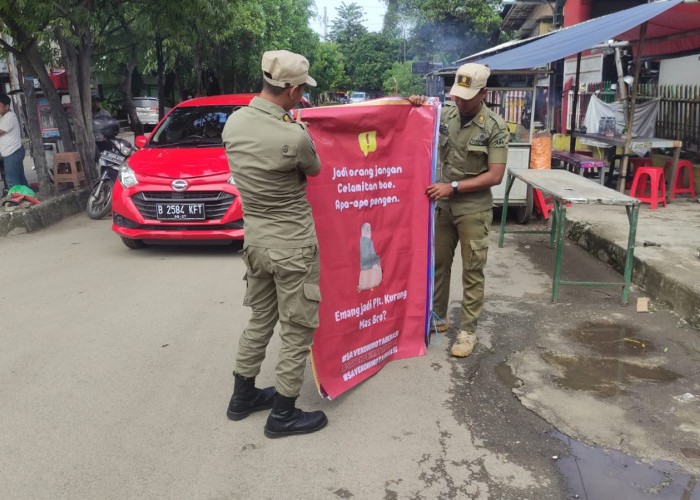 Spanduk Liar Sindir Pencalonan Plt Wali Kota Bekasi Jadi Ketua KONI Bertebaran