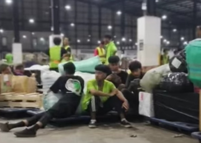 Maling HP di JNT Cikarang Timur Terekam CCTV, Beraksi Saat Kantor Kosong