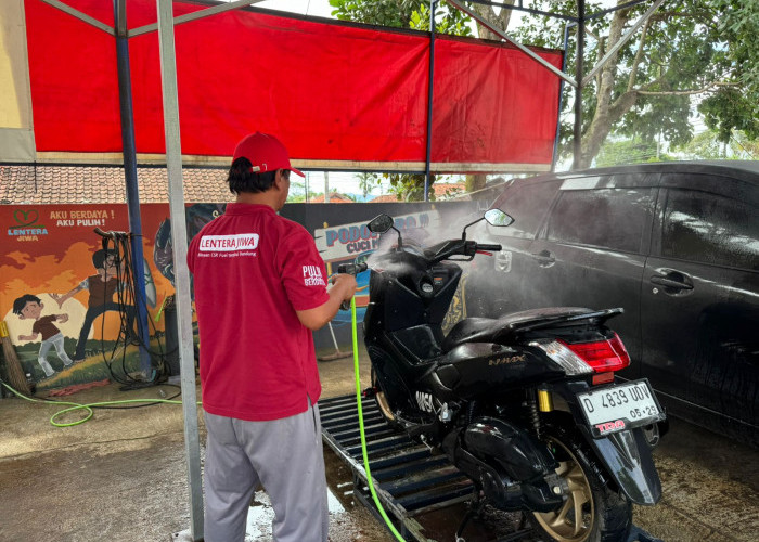 Pertamina Patra Niaga Regional JBB Memberdayakan ODGJ Melalui Usaha Bengkel dan Tempat Cuci Motor