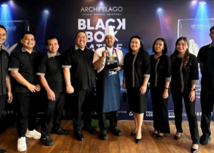 Head Chef Harper Cikarang Reno Gani Saputra Raih Juara Final Black Box Archipelago Cikarang 