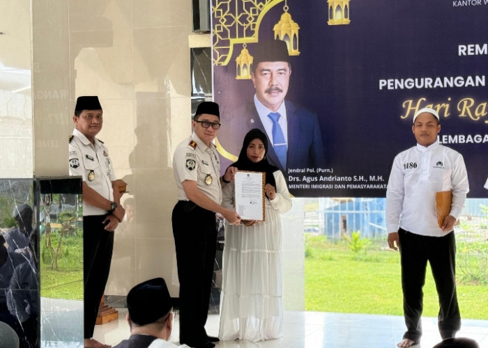 855 Warga Binaan Lapas Karawang Dapat Remisi Khusus Idulfitri, Tiga Langsung Bebas