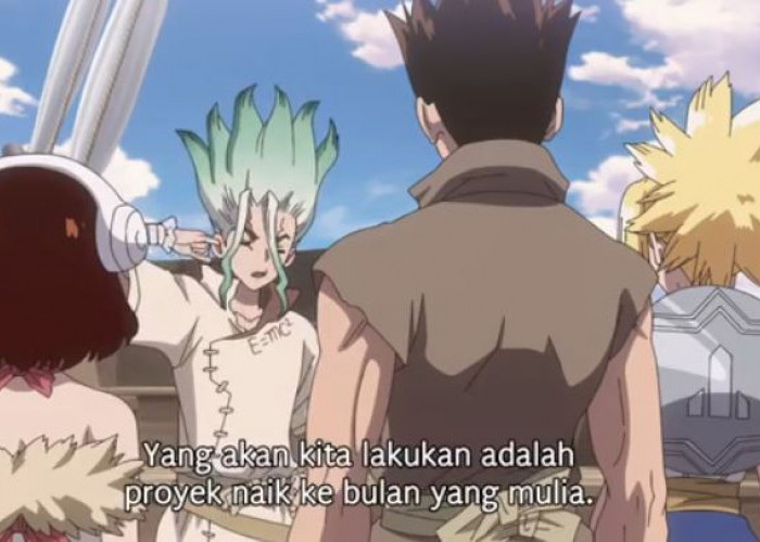 Link Nonton Dr. Stone Season 3 Part 2 Episode 10 Subtitle Indonesia