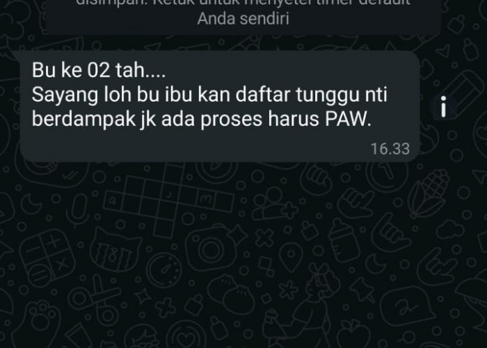 Viral Dimedsos, Pesan WA Diduga dari Ketua KPU Cirebon untuk Mantan Caleg PKB, Lihat Isinya?