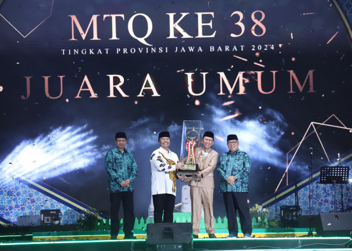 MTQ ke-38 Resmi Ditutup, Kabupaten Bekasi Meraih Juara Umum MTQ Jabar 2024